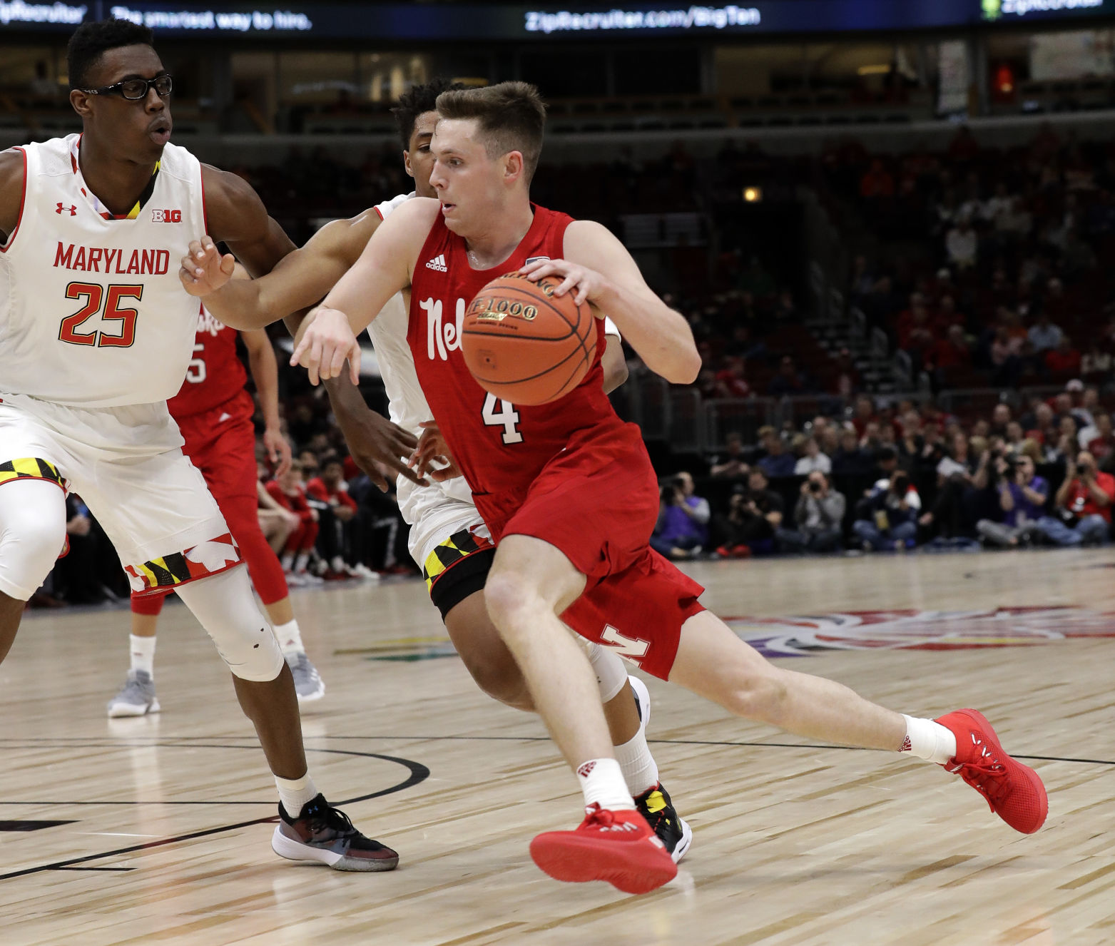 B10 Nebraska Maryland Basketball